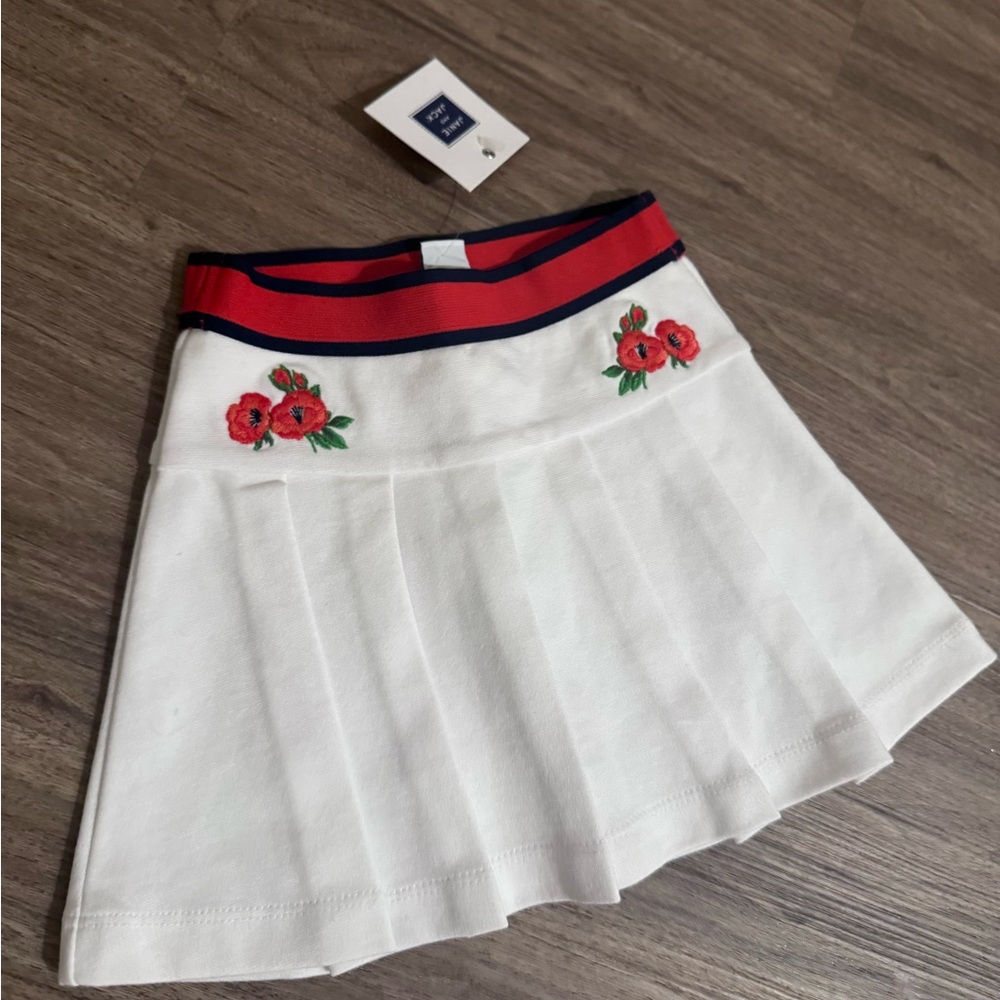 Janie and Jack 6/12 months embroidered skirt